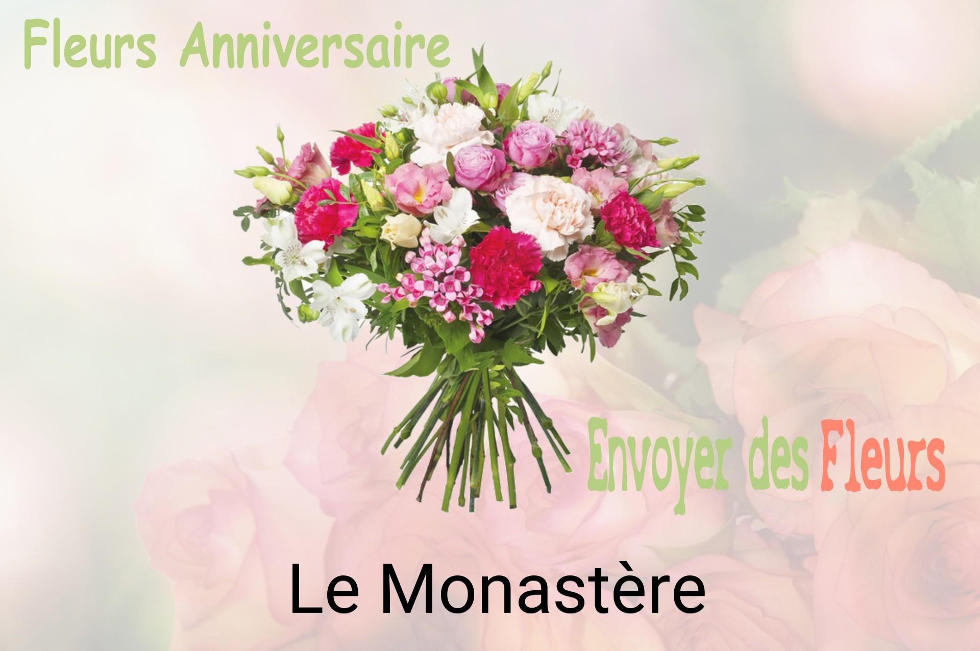 Bouquet de fleurs d’anniversaire livré à Le Monastère